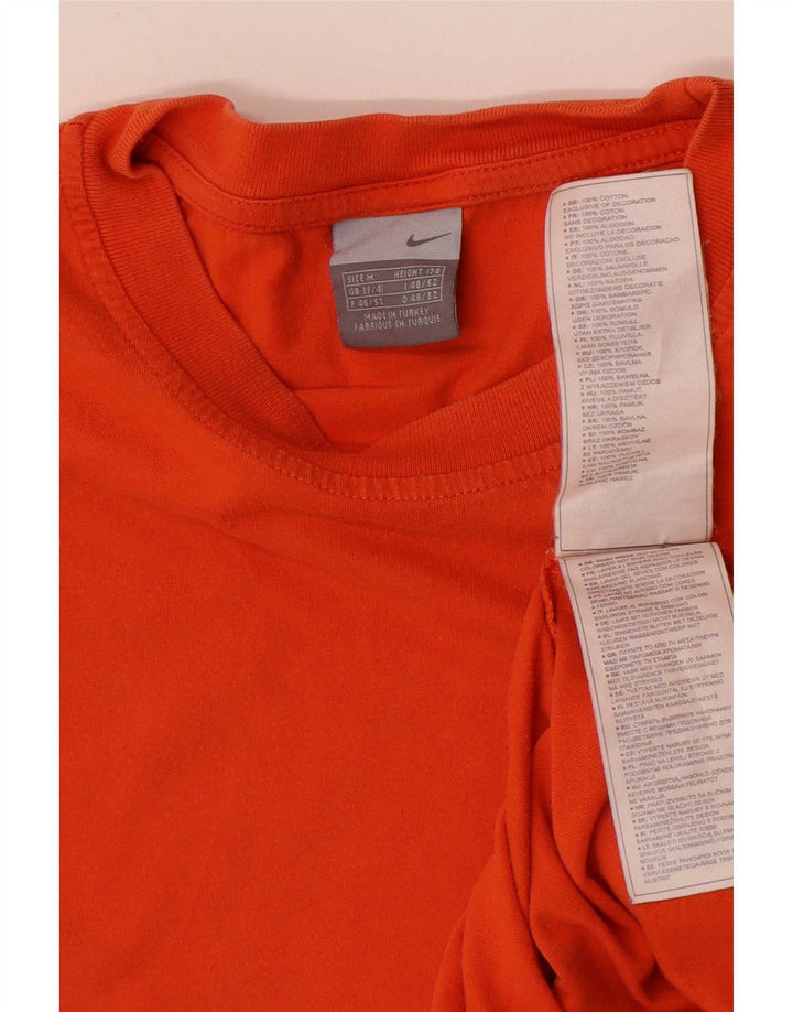 Camiseta masculina Nike Top UK 39/41 médio laranja algodão
