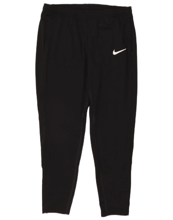Nike Mens Dri Fit Calças de treino grandes pretas