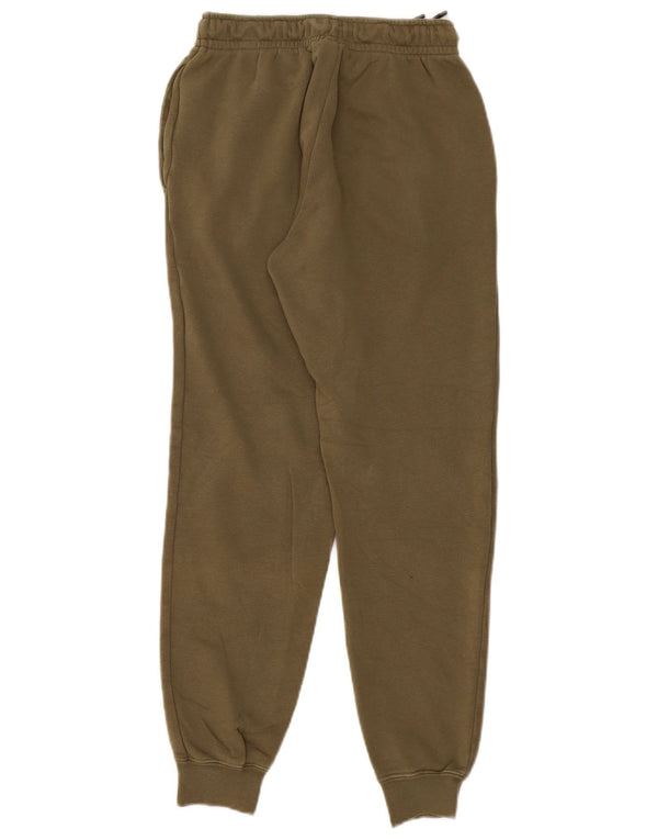 Calça de treino feminina Nike Joggers UK 6 XS cáqui algodão