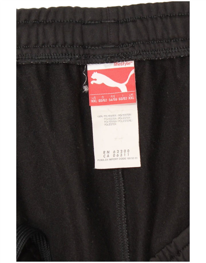 Calça de treino masculina Puma 2XL poliéster preto