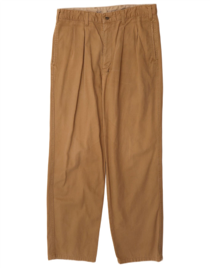 Calça Chino Masculina Dockers Pegged W33 L30 Bege