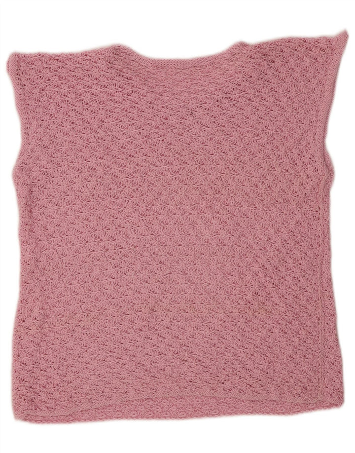 Regata feminina VINTAGE com colete UK 16 grande rosa
