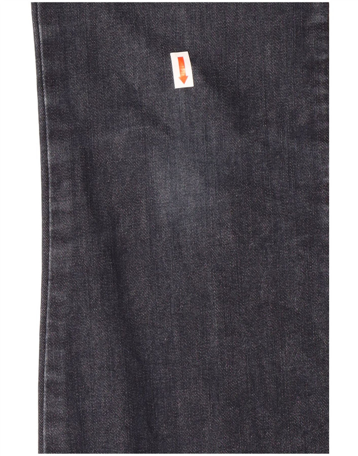 Jeans bootcut feminino BENETTON W27 L31 algodão azul marinho