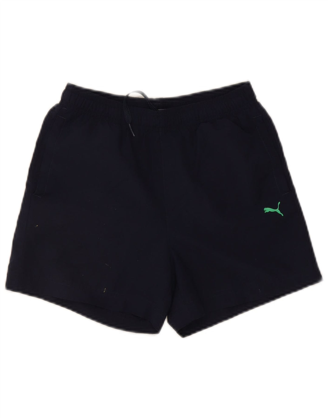 Shorts esportivos Puma meninos 11-12 anos azul marinho poliéster