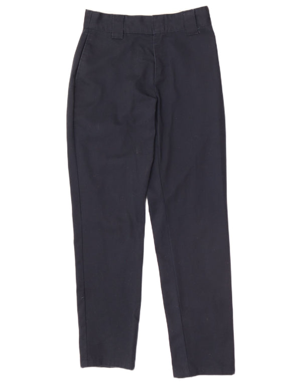Calças Dickies masculinas Slim Fit Chino W30 L30 Azul Marinho Poliéster