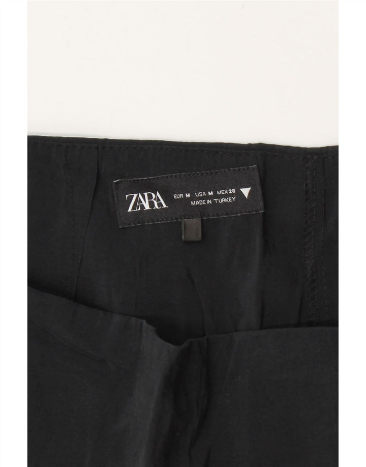 Mini skort feminino ZARA UK 12 médio preto