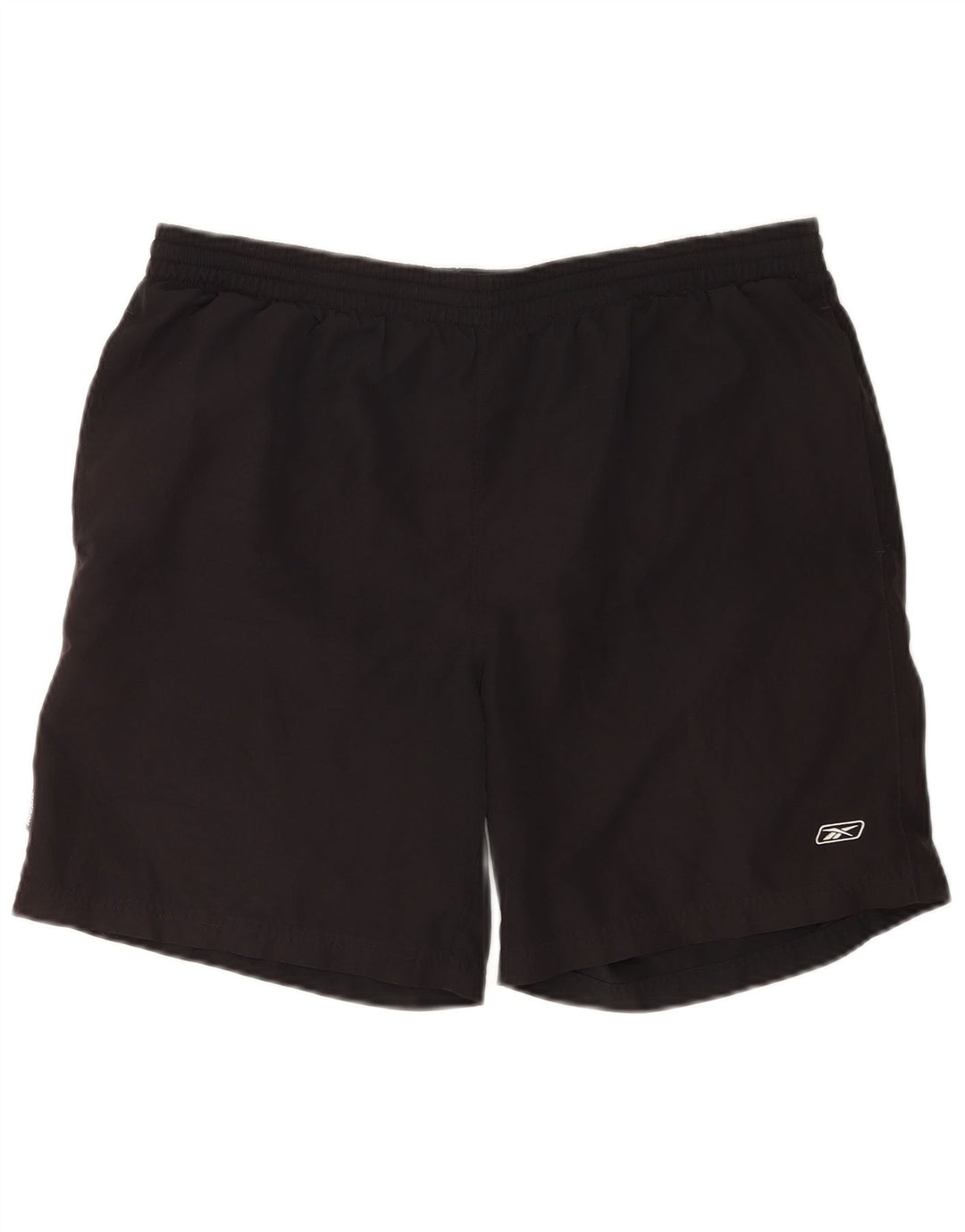 Shorts de natação masculino Reebok médio preto poliéster