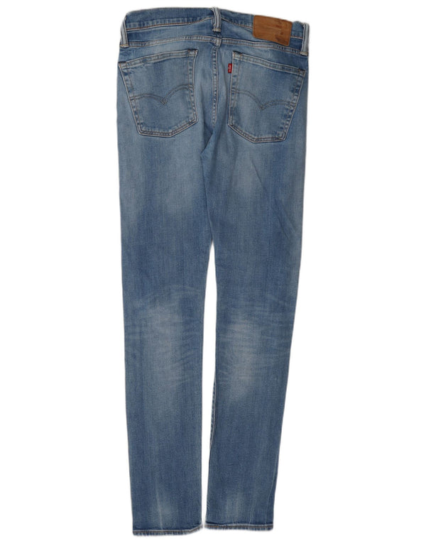 Calça jeans feminina Levi's 510 skinny W30 L34 azul algodão