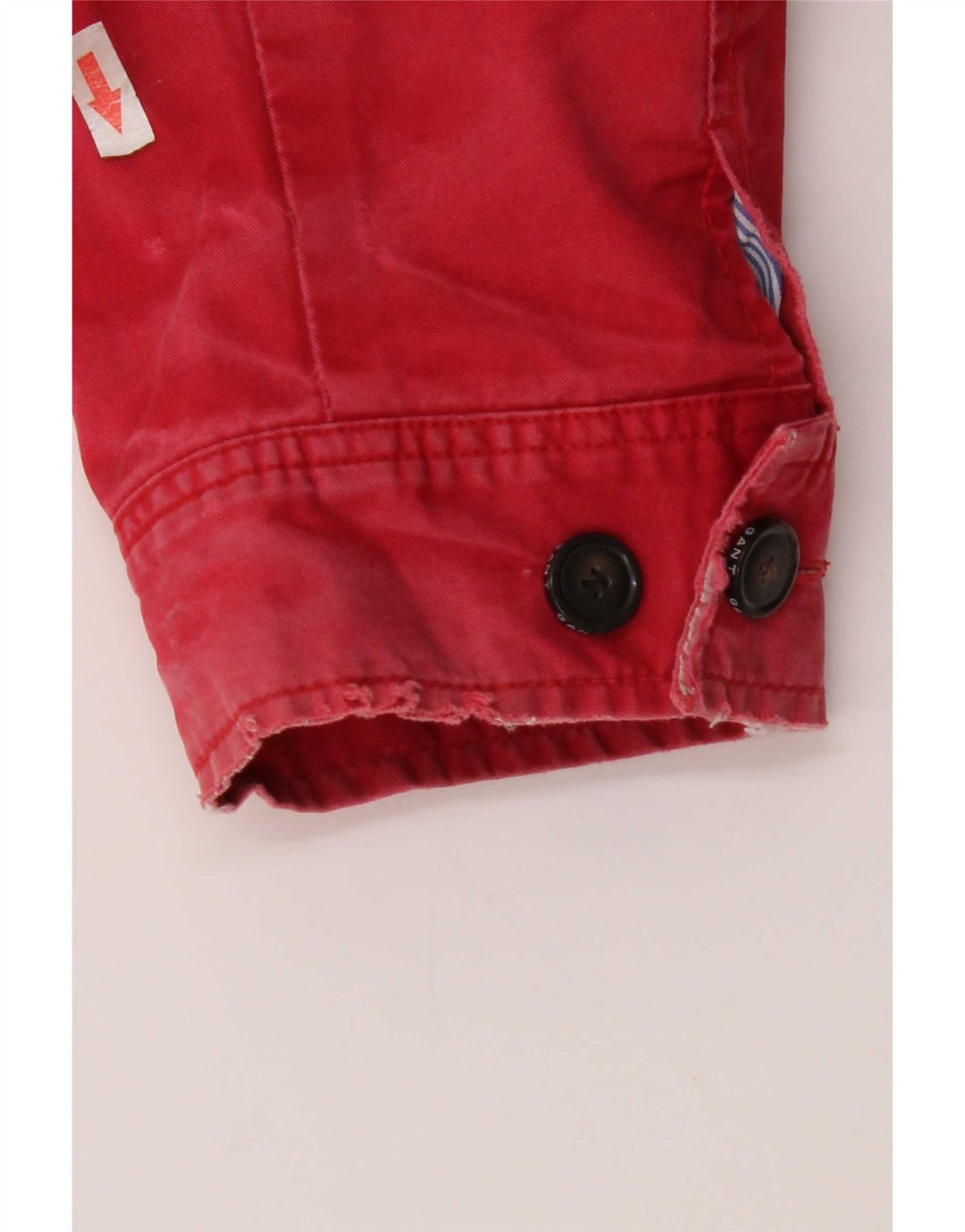 Jaqueta bomber masculina Gant UK 44 2XL algodão vermelho
