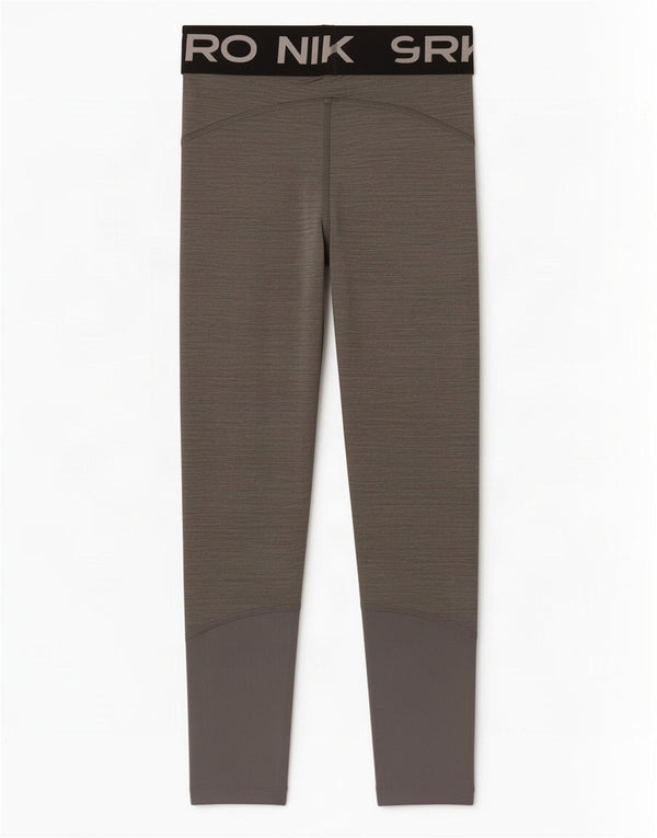 Leggings Nike Dri Fit Capri Graphic UK 8 Small Grey Colourblock
