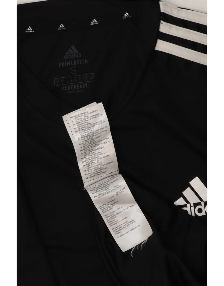 Adidas Mens Aeroready Camiseta Top Pequeno Poliéster Preto