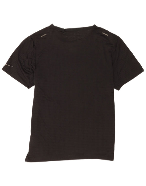 Camiseta Nike Feminina Dri Fit Abstract Pattern Top UK 14 Grande Preto