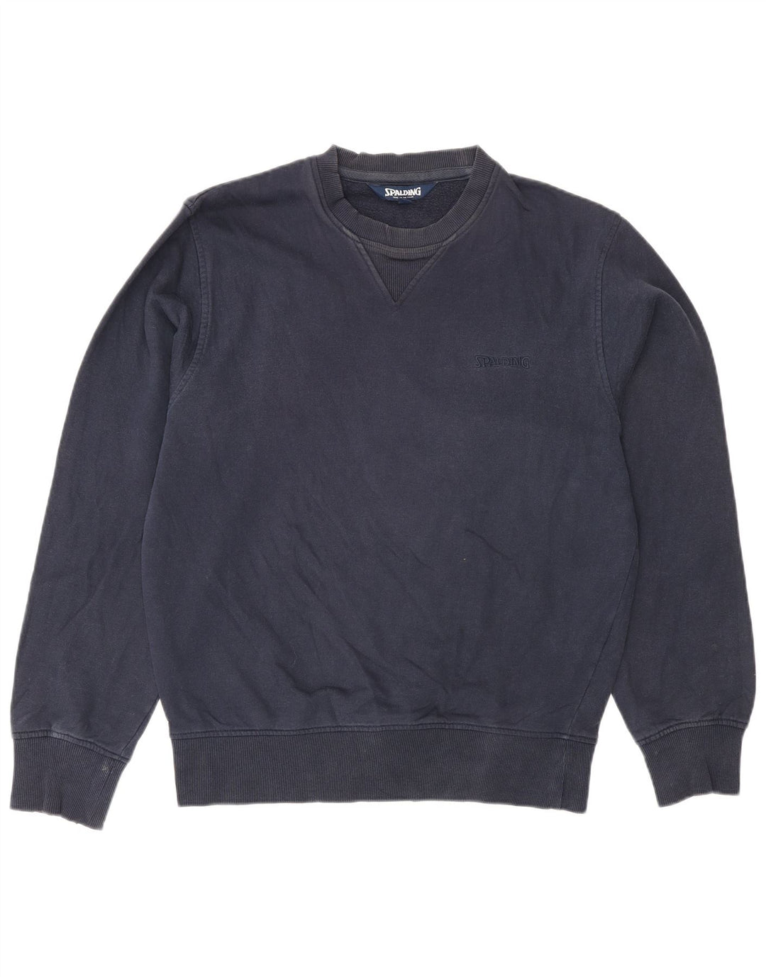 Spalding moletom masculino jumper médio azul marinho