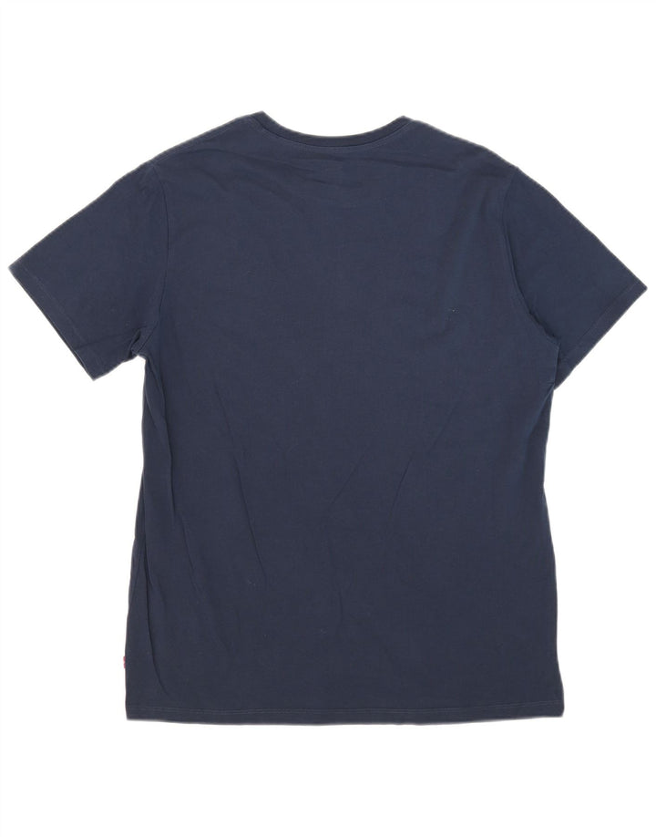 Camiseta gráfica masculina Levi's grande azul marinho