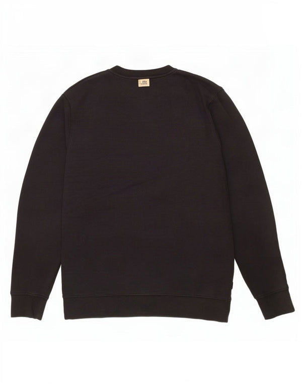 Vans Mens Graphic Sweatshirt Jumper Medium Black Cotton