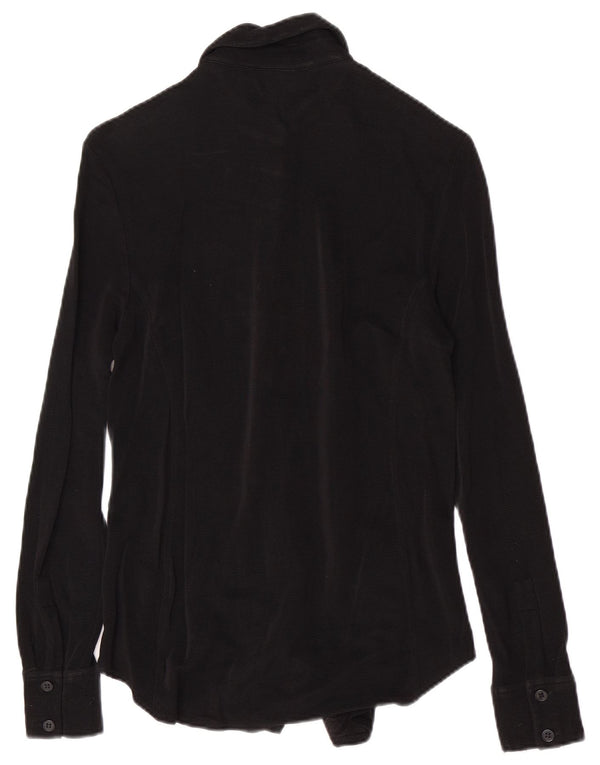 Camisa feminina Max & Co. IT 42 viscose preta média