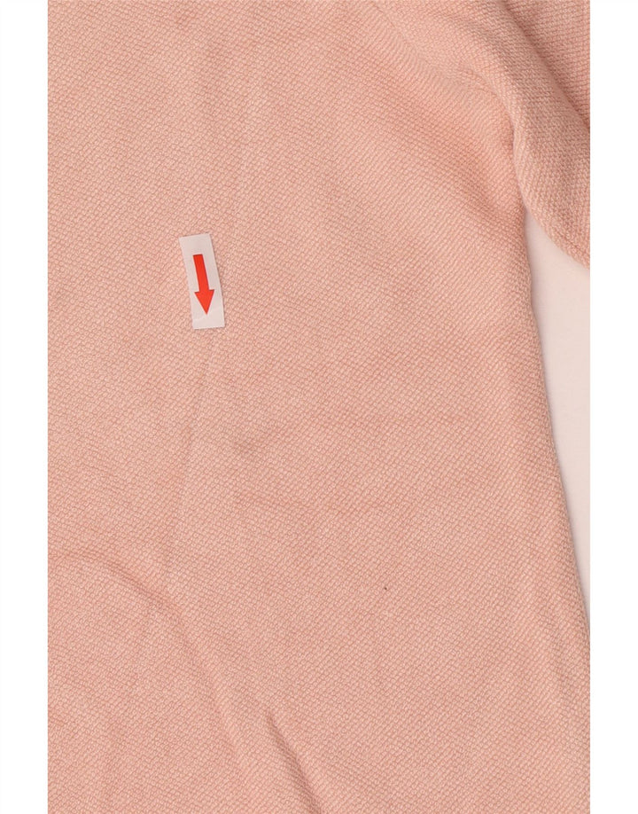 Blusa Cropped de Cardigã Feminina Zara Reino Unido 12 Médio Rosa