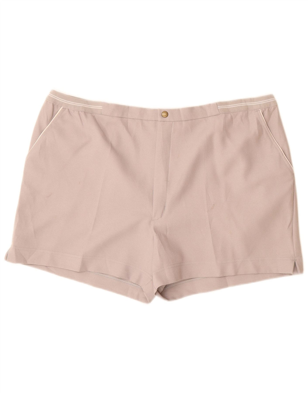 Shorts Chino feminino F.LLI Campagnolo W40 2XL cinza poliéster