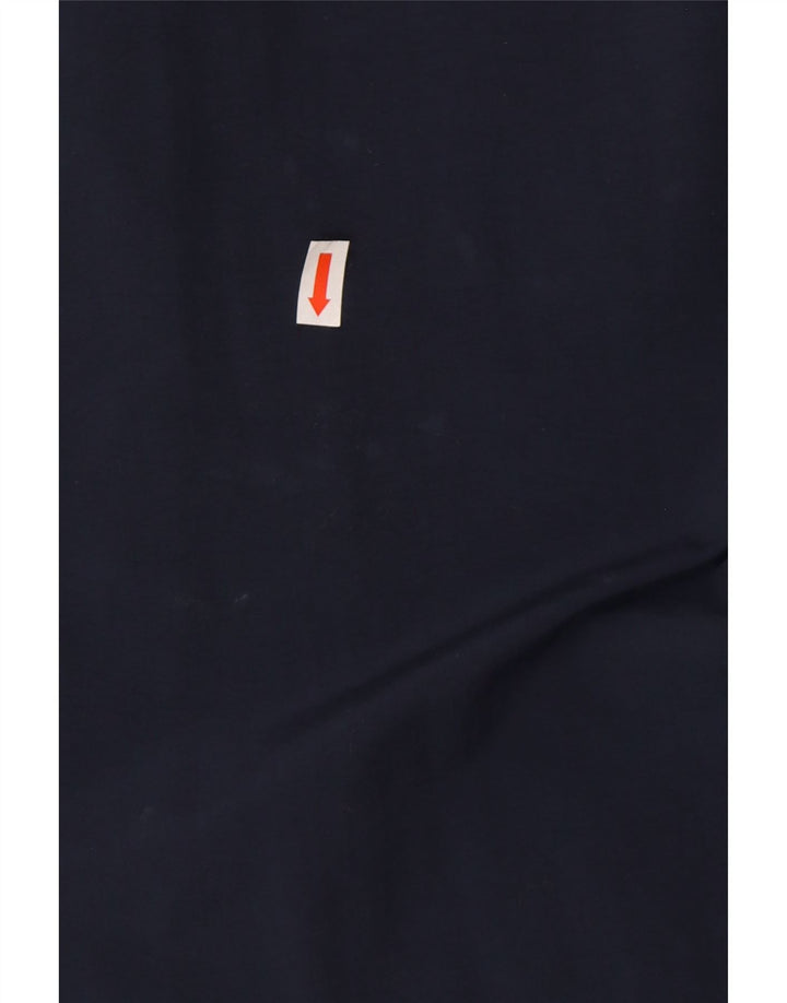 Calça de treino masculina Kappa grande azul marinho poliamida