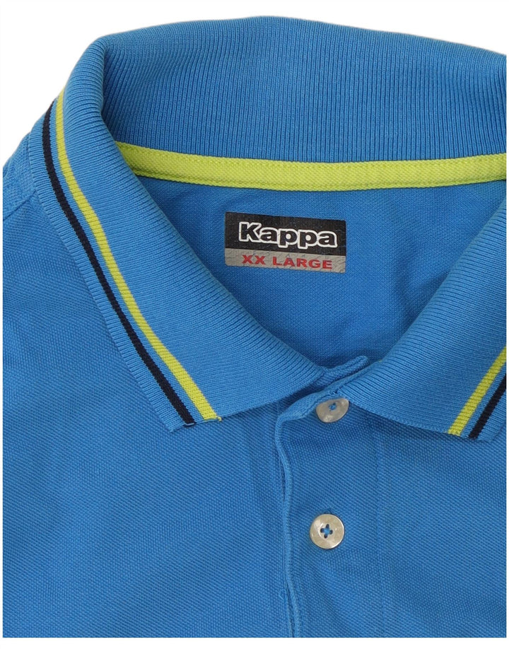 Camisa polo masculina Kappa 2XL azul