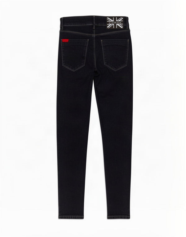 Richmond feminino John Skinny Jeans W26 L27 azul poliéster