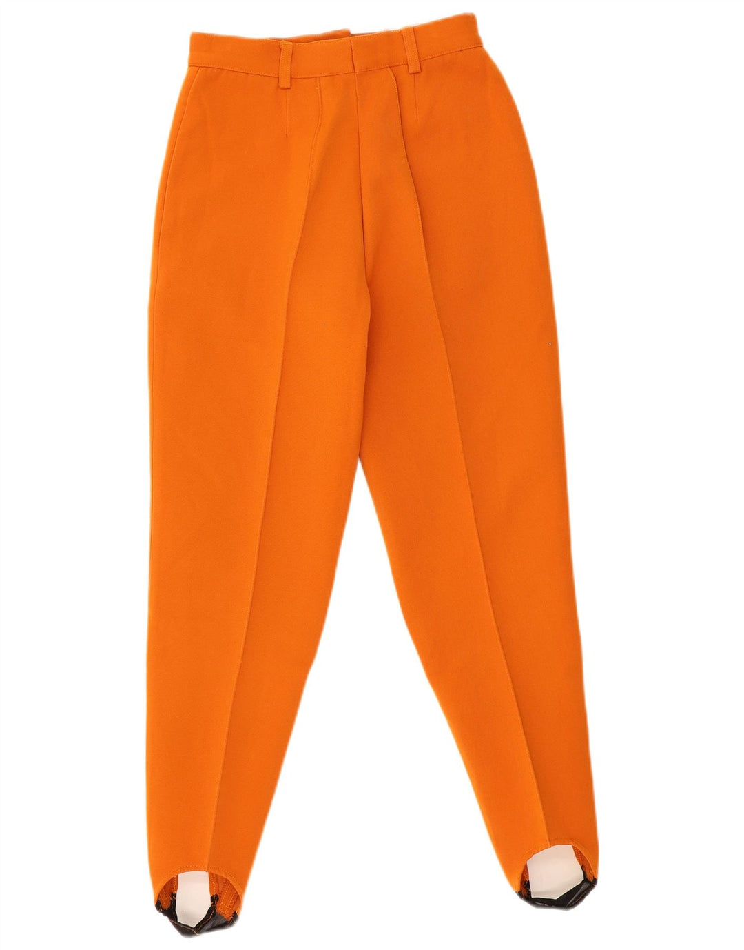 Belfe & Belfe Calça feminina casual estribo IT 42 médio W26 L28 laranja