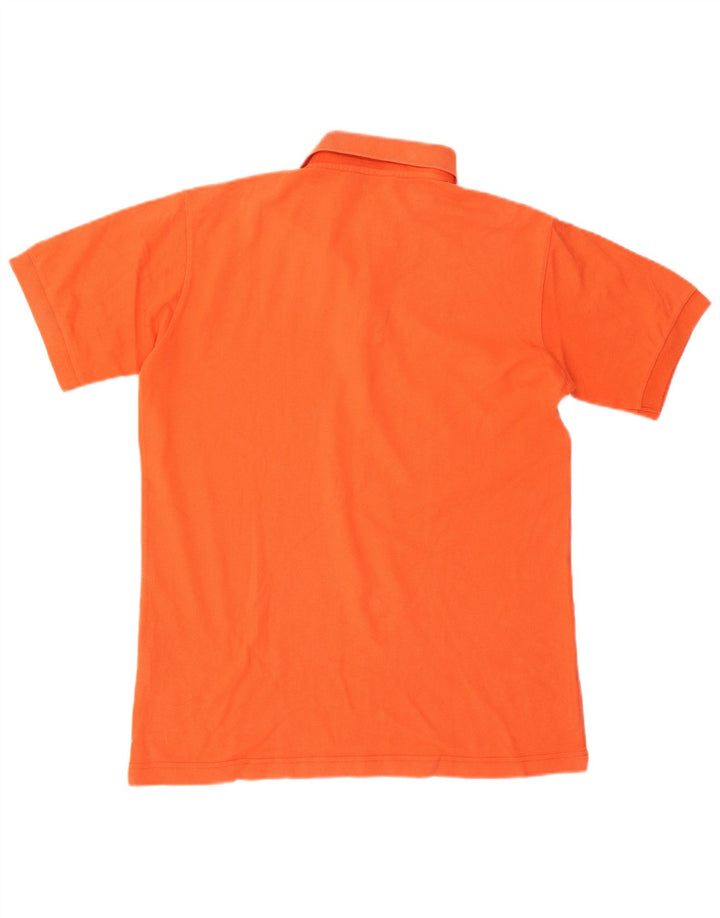 Camisa polo masculina KAPPA algodão laranja médio