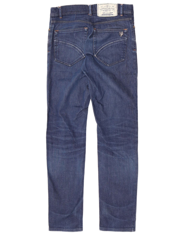 Harmont & Blaine Mens Slim Jeans W30 L32 Azul Algodão