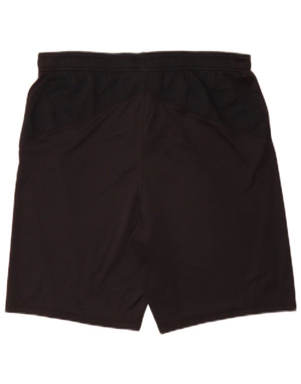 Shorts esportivos Under Armour Boys Heat Gear 13-14 anos XL preto