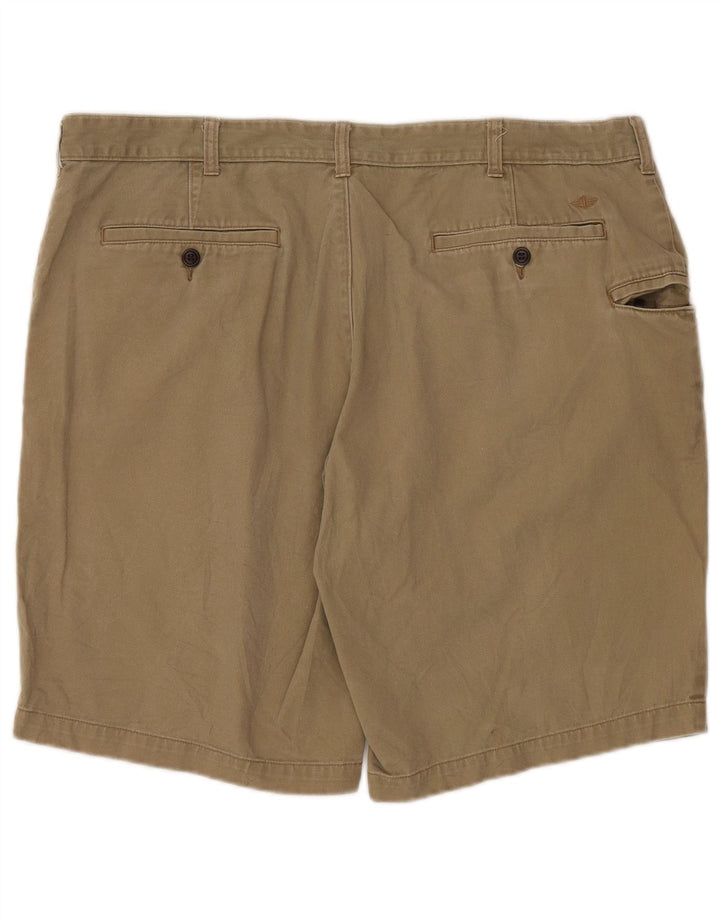 DOCKERS Mens Chino Shorts W40 XL Algodão Bege