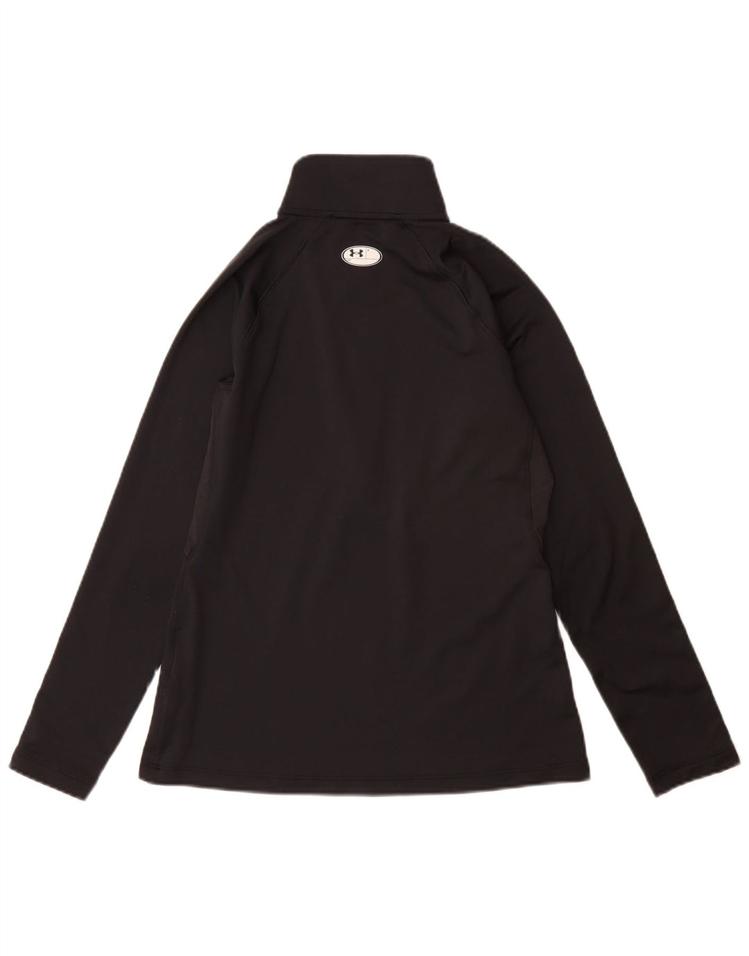 Under Armour Feminino Cold Gear Pulôver Treino Top Reino Unido 10 Pequeno Preto