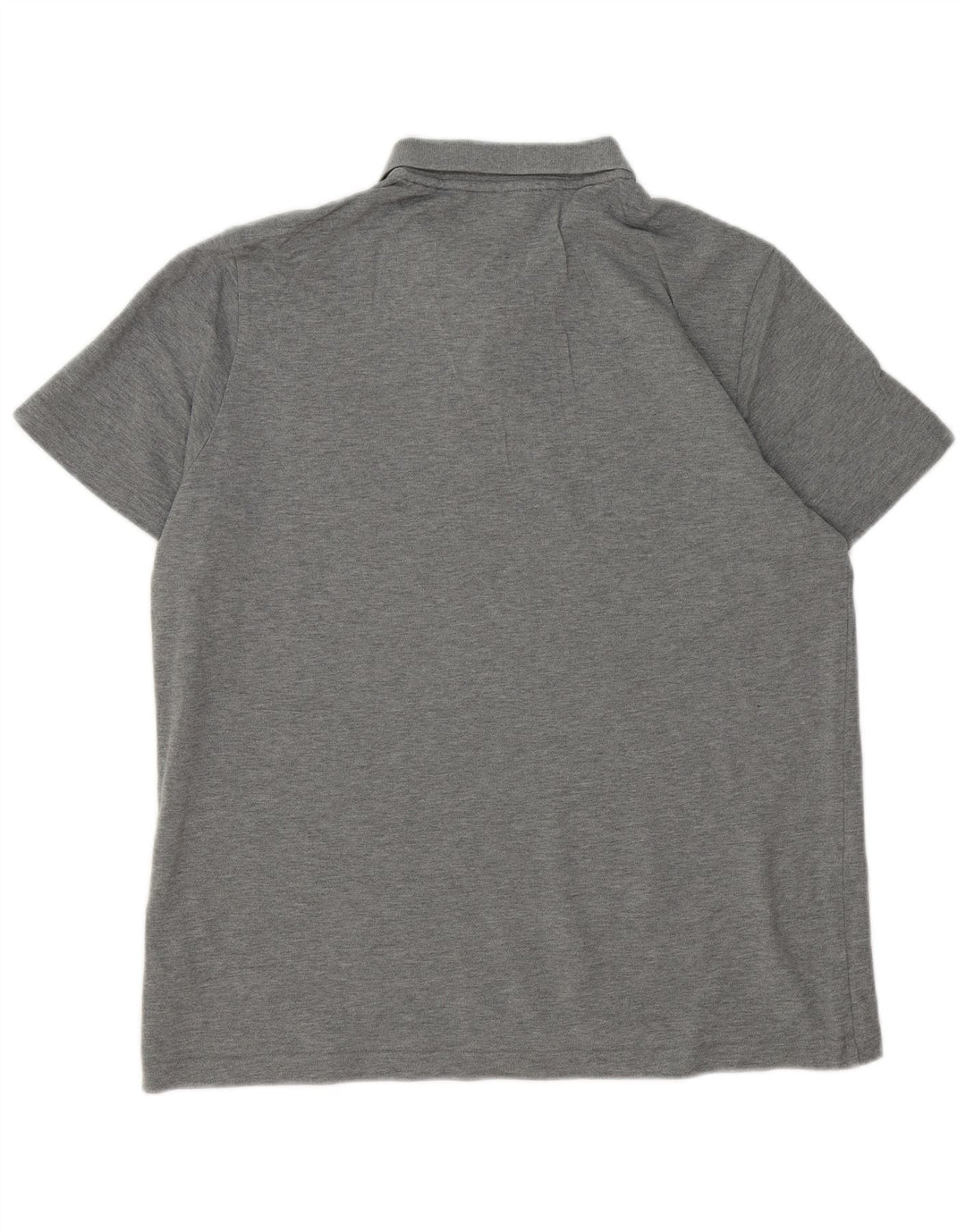 Camisa polo masculina PUMA grande algodão cinza