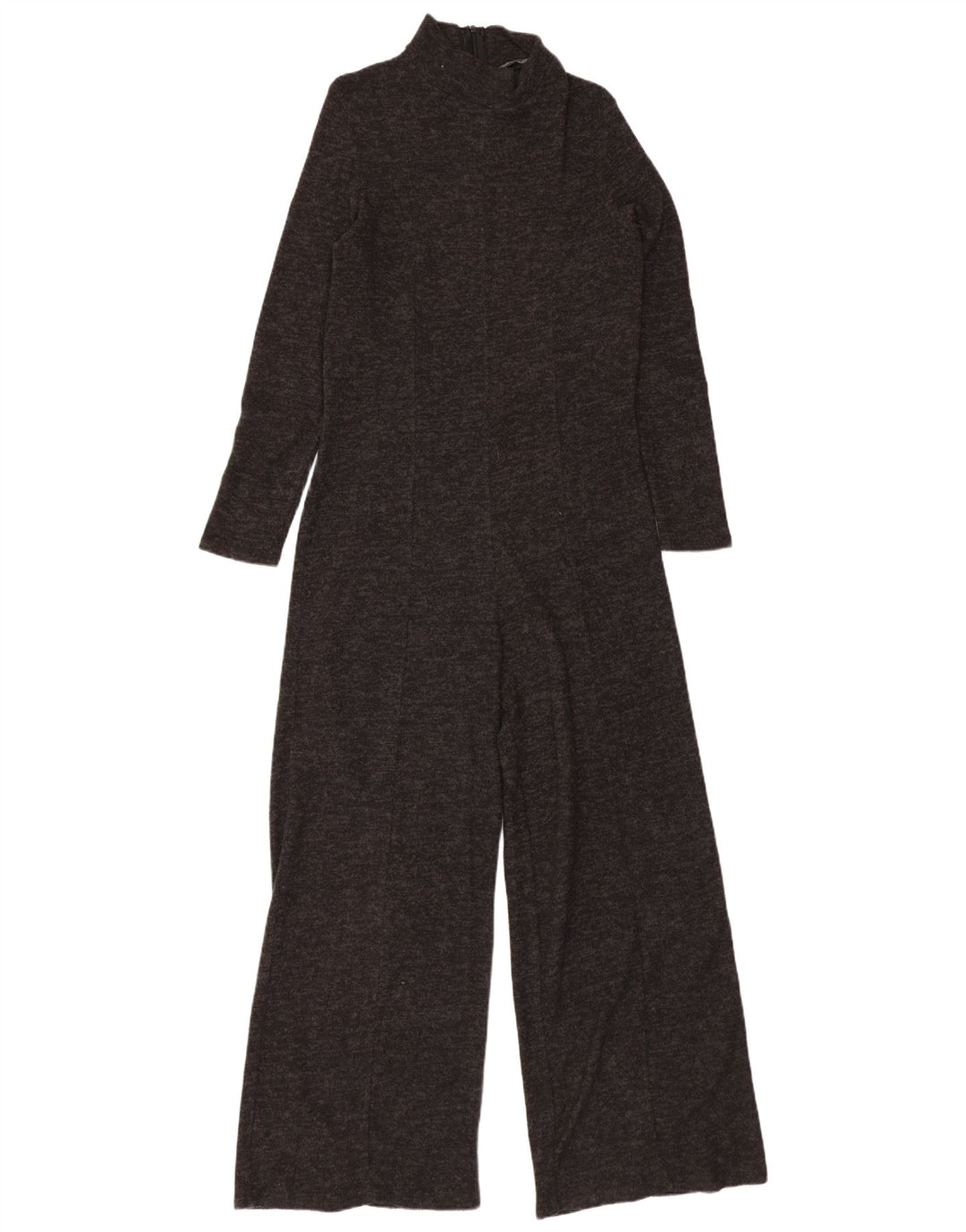 Zara Macacão feminino manga 3/4 Reino Unido 8 pequeno cinza