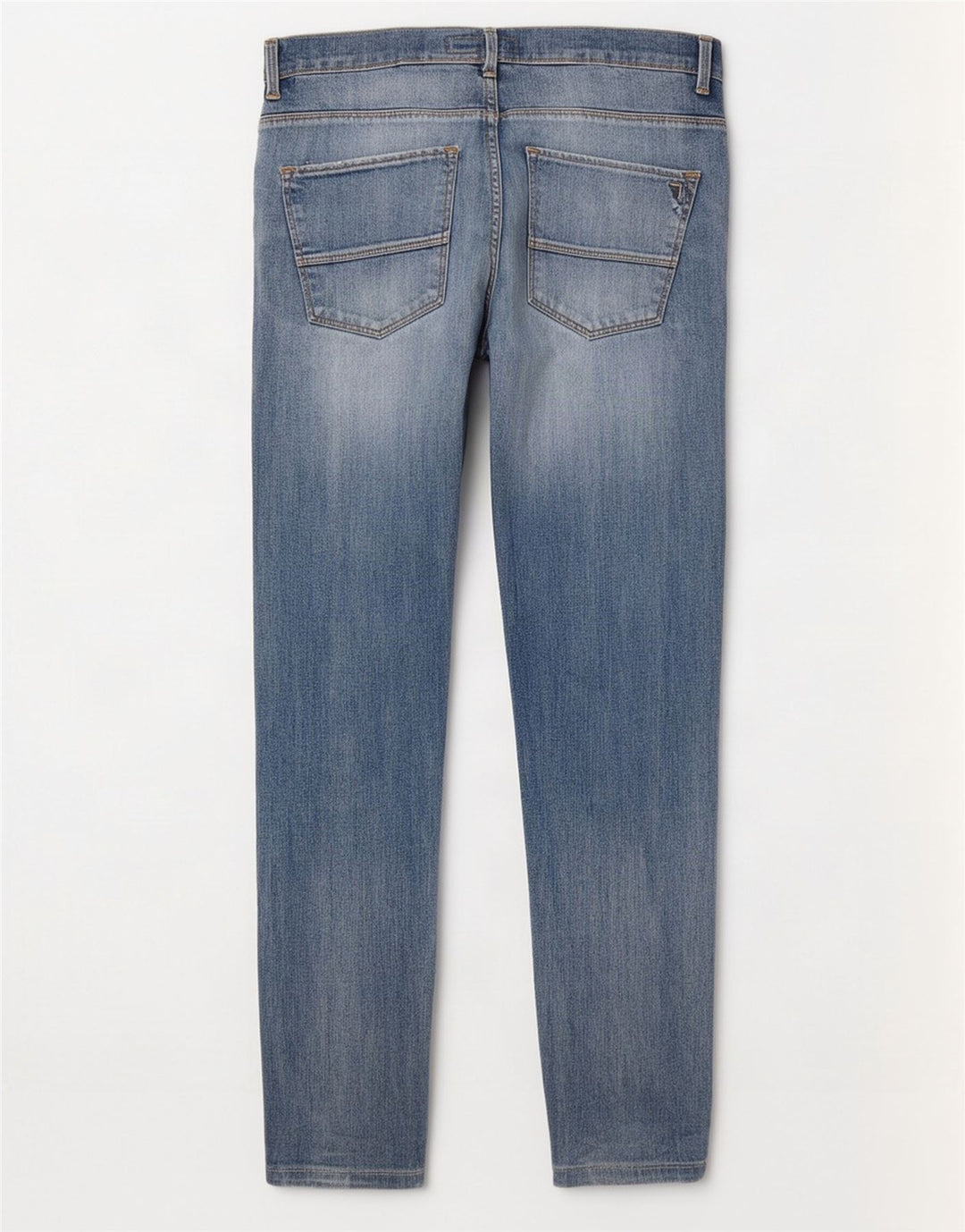 Trussardi Mens Slim Jeans W32 L30 Azul Algodão