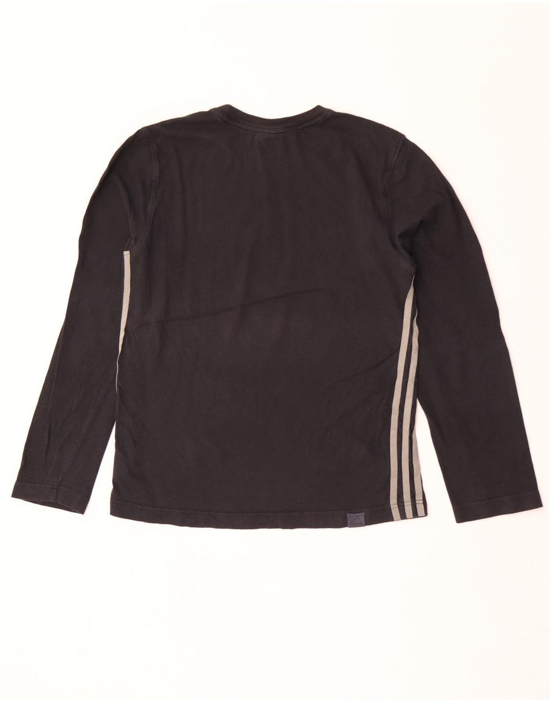 Top Adidas Menino Manga Comprida 13-14 Anos Algodão Preto