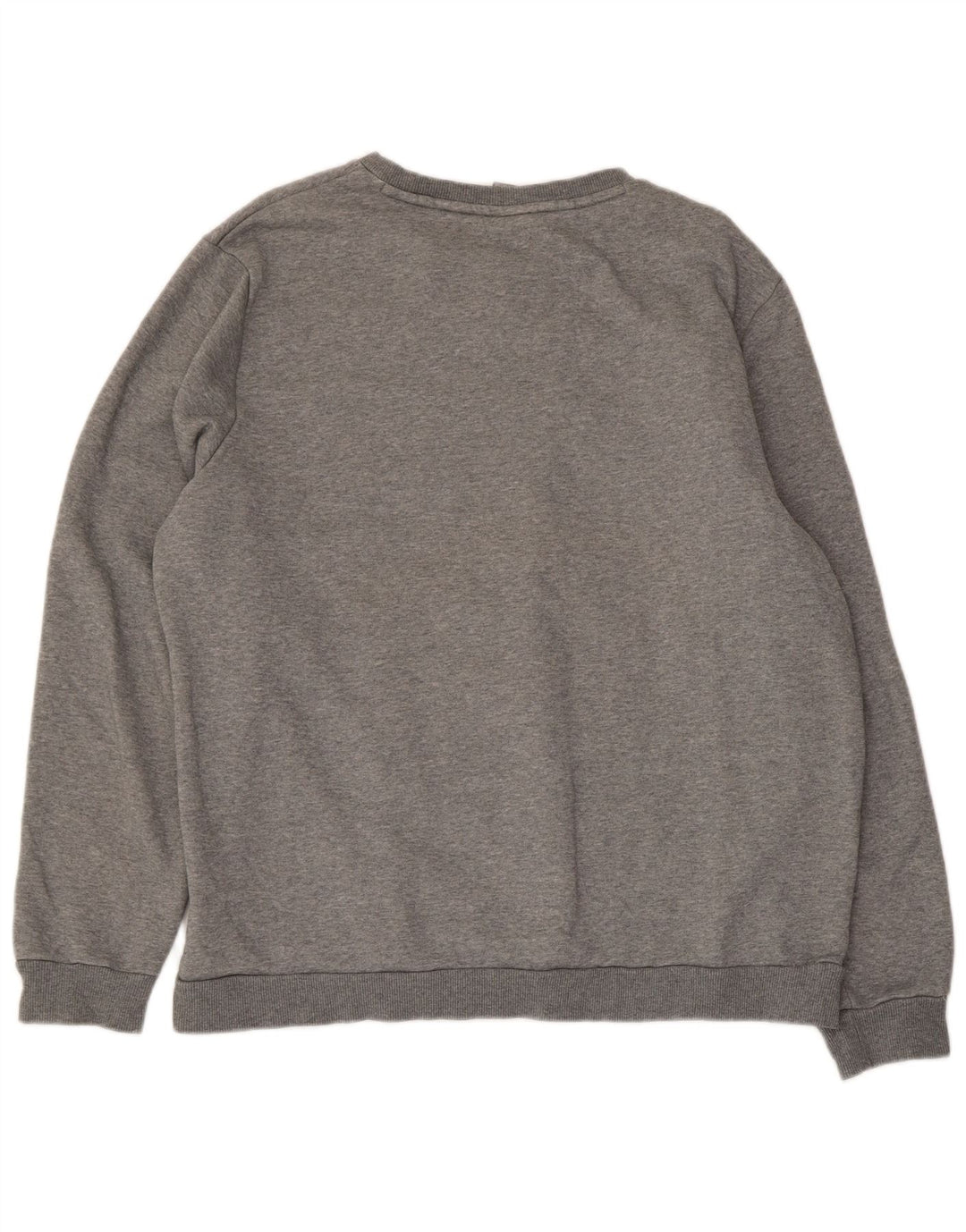 Moletom masculino Puma Jumper XL cinza manchado de algodão