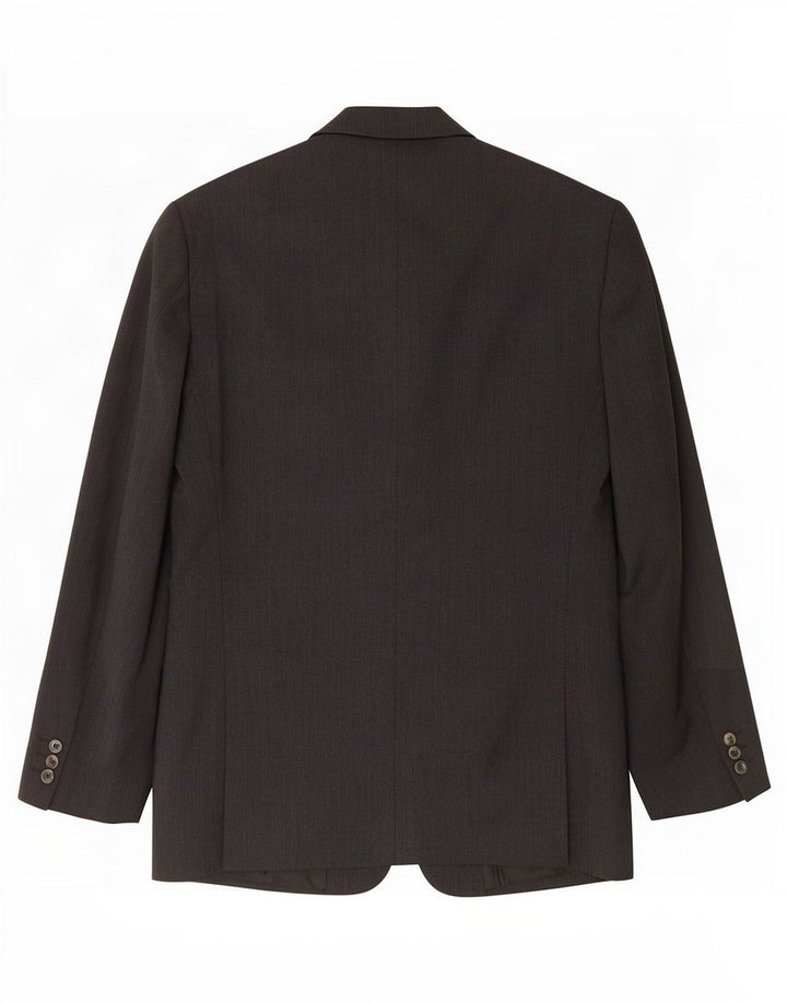 Jaqueta Blazer Masculina Dolce & Gabbana Ittierre 3 Botões IT 50 Lã Cinza Grande