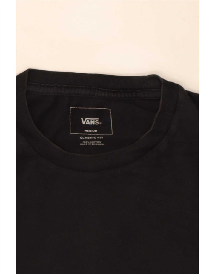 Camiseta Vans Masculina Classic Fit Graphic Top Médio Algodão Preto