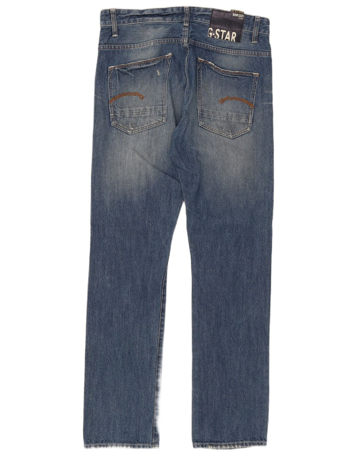 Jeans masculinos G-STAR Yield Slim W33 L32 algodão azul
