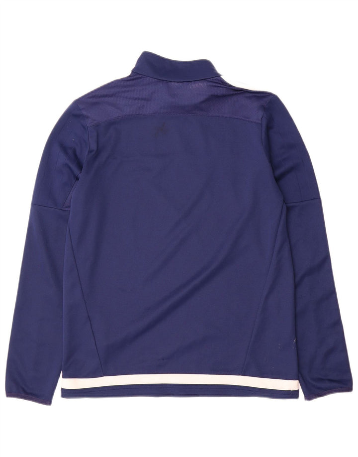 ADIDAS Boys Climacool Pullover Treino Top 13-14 Anos Azul Marinho