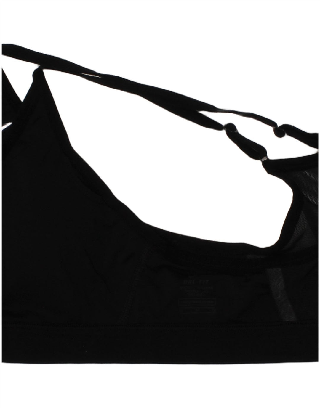 Sutiã esportivo Nike feminino Dri Fit Top médio preto esportivo