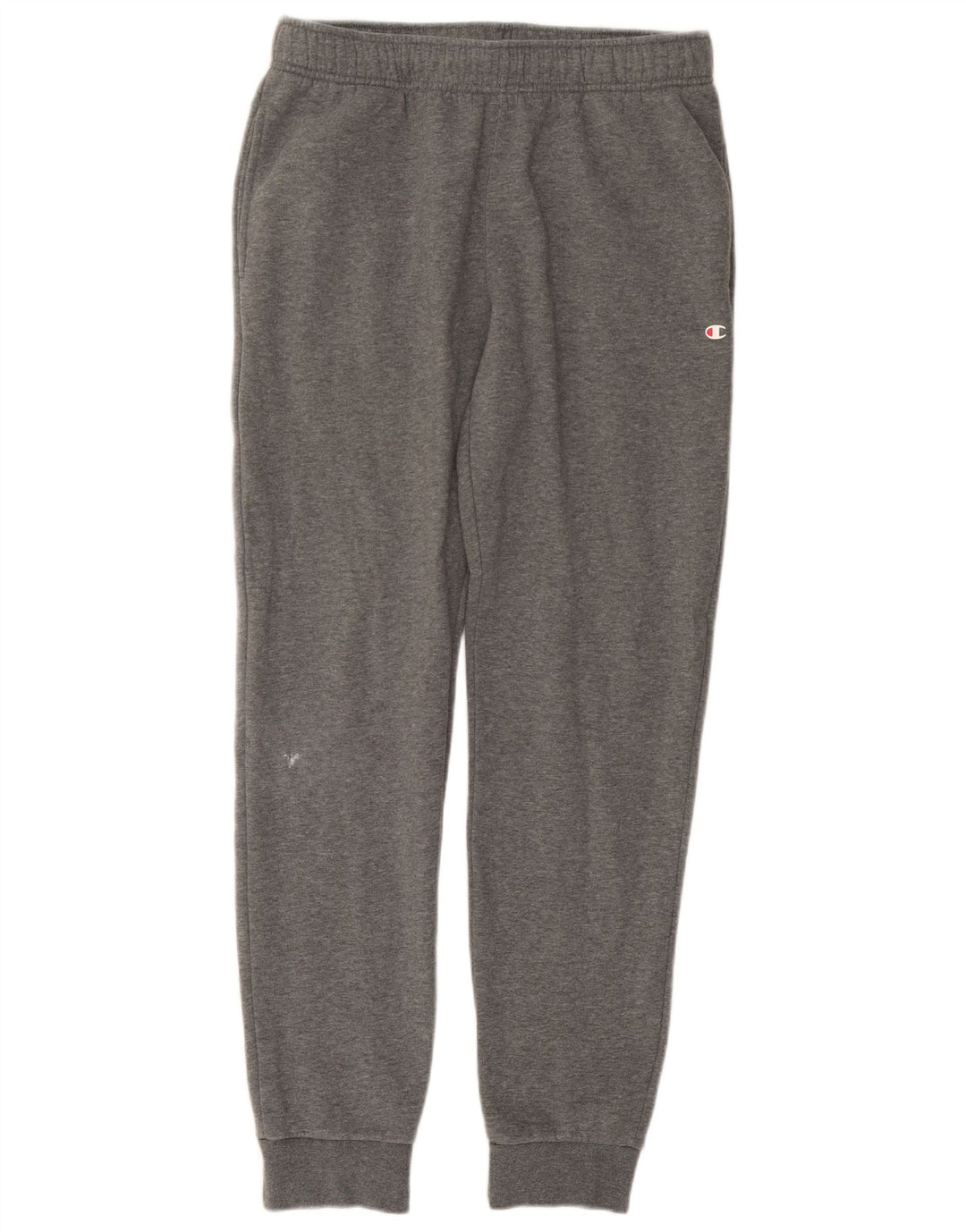 Calça esportiva masculina Champion Joggers de algodão cinza médio