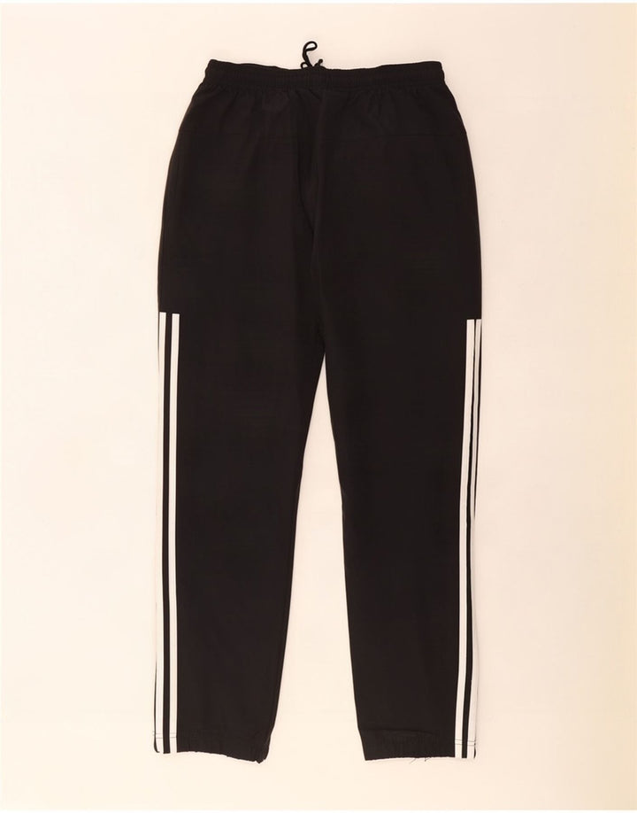 Calça de treino masculina Adidas grande poliéster preto