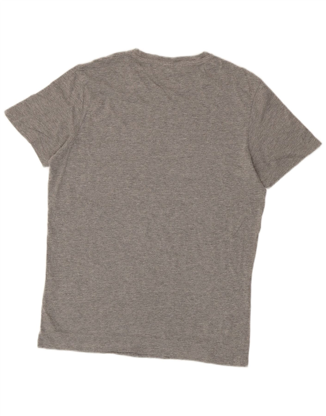Camiseta masculina Jack & Jones Core Graphic Top de algodão cinza médio