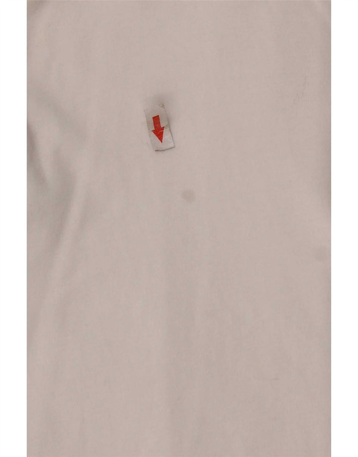 US Polo Assn. Camisa Masculina Média Algodão Branco
