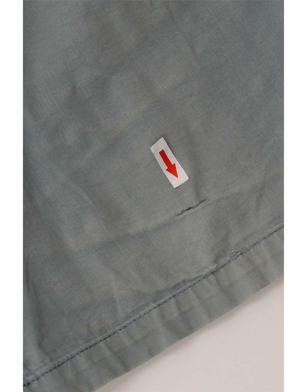 Shorts Chino Masculino Marks & Spencer Grande W36 Azul Algodão