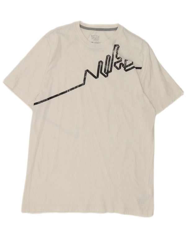 Camiseta Nike Masculina Standard Fit Graphic Top XL Algodão Branco