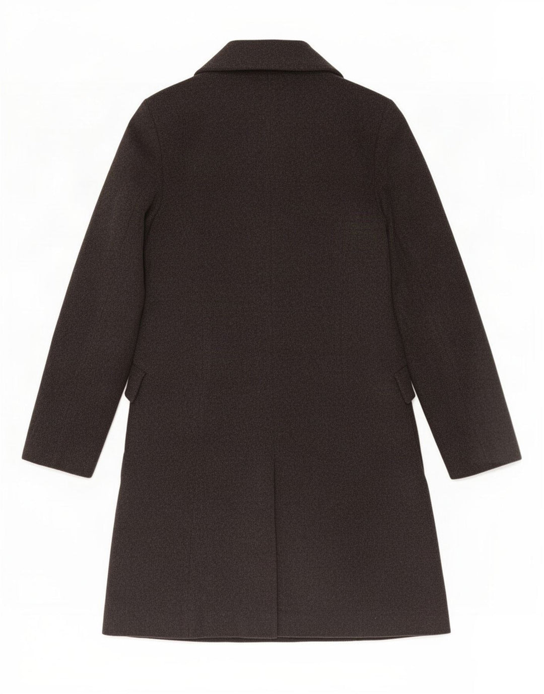 Sobretudo feminino Zara UK 10 lã cinza pequena