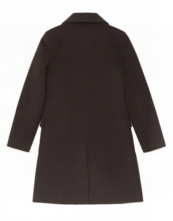 Sobretudo feminino Zara UK 10 lã cinza pequena