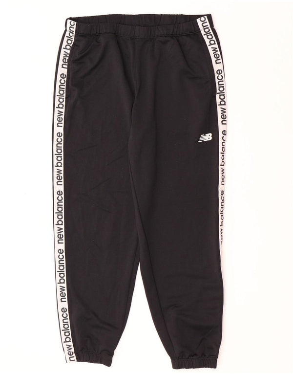 Calça esportiva feminina New Balance Graphic Joggers UK 12 Médio Preto